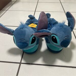Blue Stitch Slippers